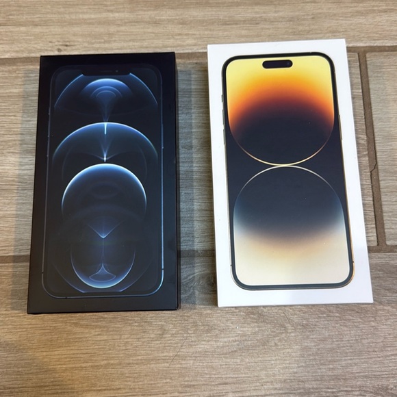 Apple Other - APPLE IPhone 2 EMPTY box lot of 2 iPhone 14 Pro Max, iPhone Pro 12 Max EMPTY box